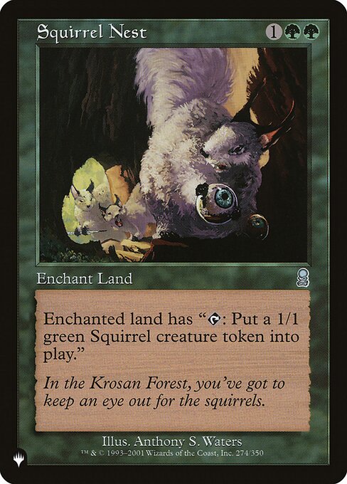 Squirrel Nest, The List ODY-274, uncommon
