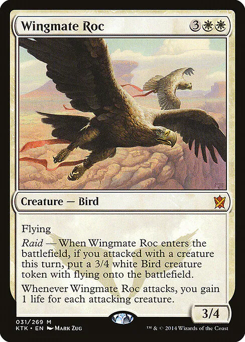 Wingmate Roc, Khans of Tarkir 31, mythic