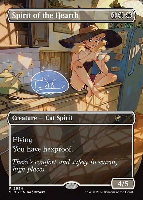 Spirit of the Hearth, Secret Lair Drop 2654, rare
