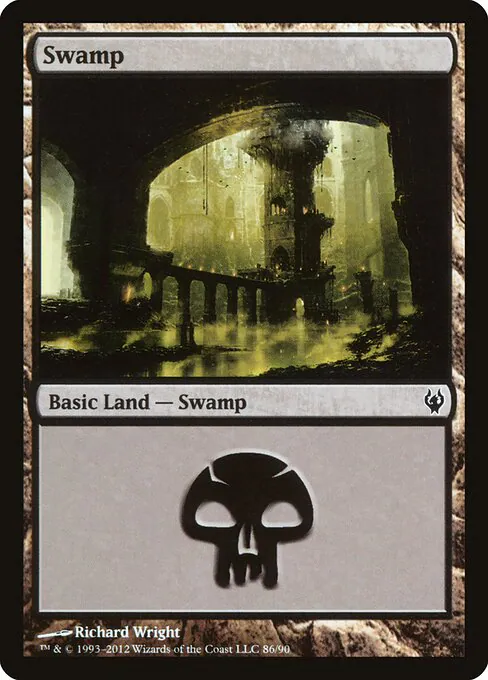 Swamp, Duel Decks: Izzet vs. Golgari 86, common