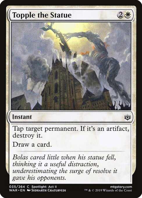 Topple the Statue, War of the Spark 35, common