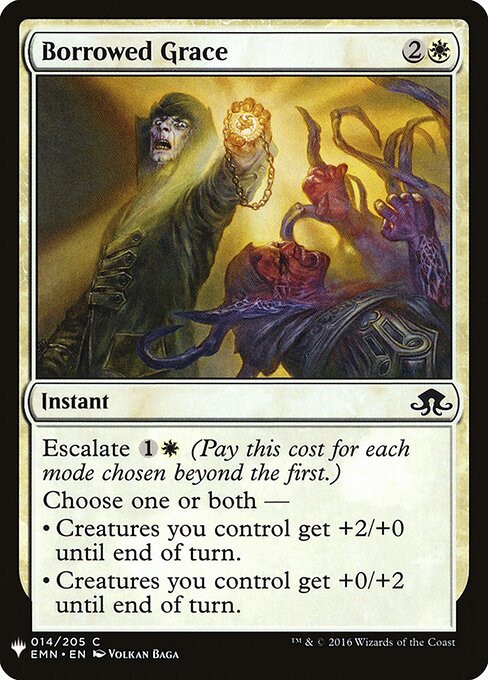 Borrowed Grace, The List EMN-14, common