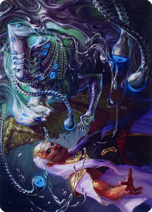 Mirage Mockery // Mirage Mockery, Phyrexia: All Will Be One Art Series 17, common