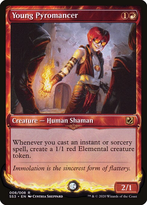 Young Pyromancer, Signature Spellbook: Chandra 8, rare