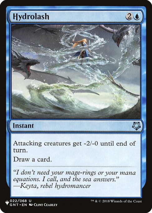 Hydrolash, The List GNT-22, uncommon