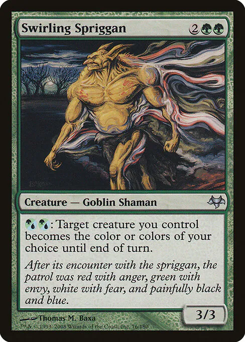 Swirling Spriggan, Eventide 76, uncommon