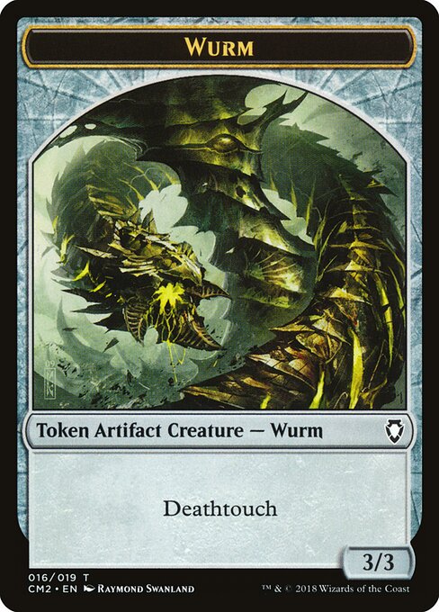 Wurm, Commander Anthology Volume II Tokens 16, common