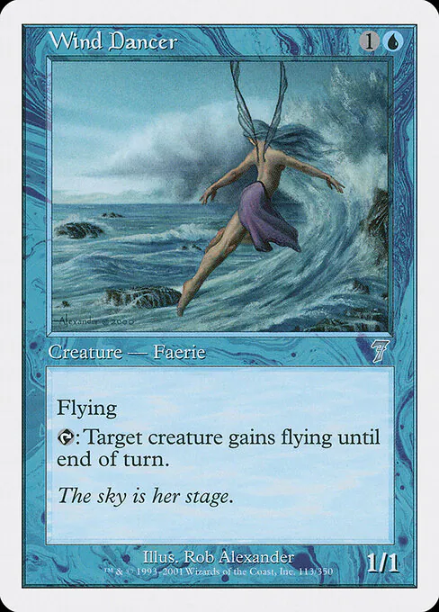 Wind Dancer, Seventh Edition 113, uncommon