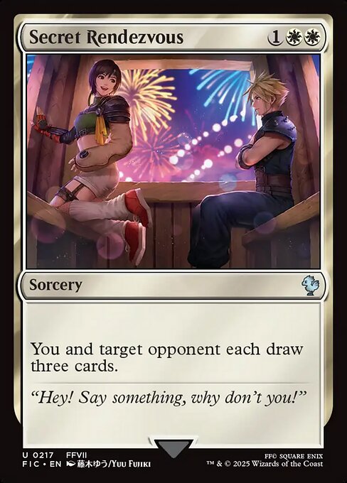 Secret Rendezvous, Final Fantasy Commander 217, uncommon