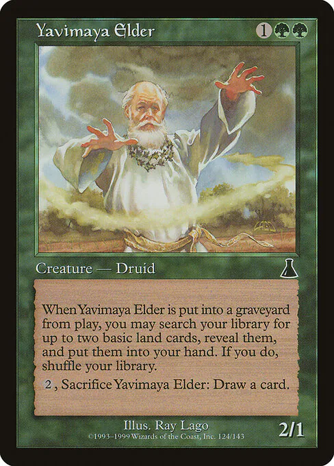 Yavimaya Elder, Urza's Destiny 124, common