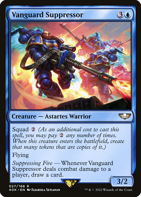 Vanguard Suppressor, Warhammer 40,000 Commander 27, rare