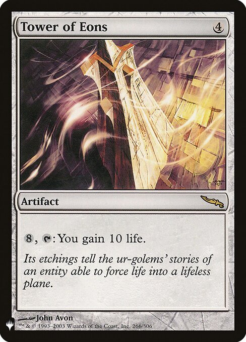 Tower of Eons, The List MRD-266, rare