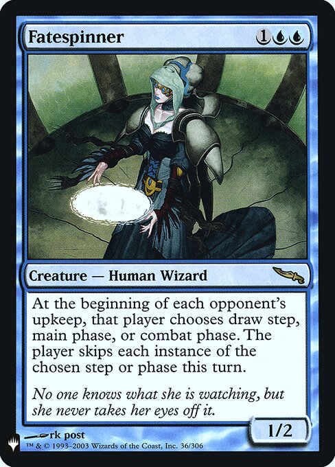 Fatespinner, The List MRD-36, rare