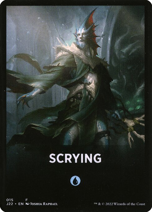 Scrying, Jumpstart 2022 Front Cards 15, common