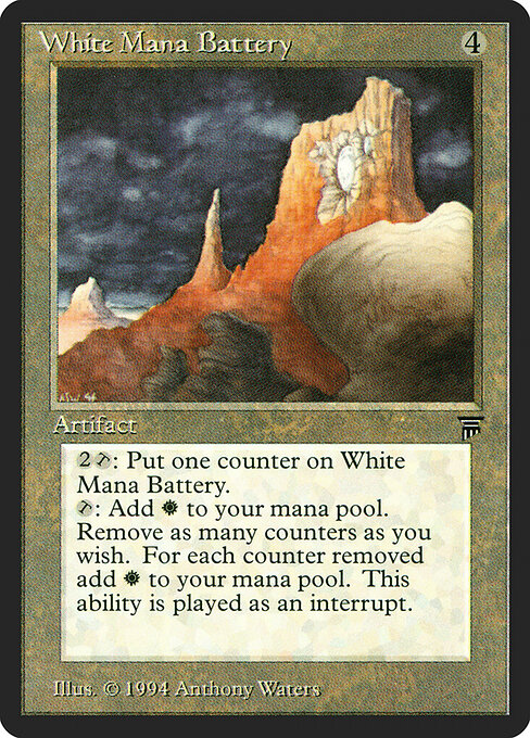 White Mana Battery, Legends 299, uncommon