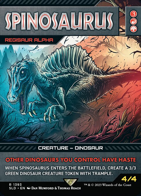 Regisaur Alpha, Secret Lair Drop 1393, rare