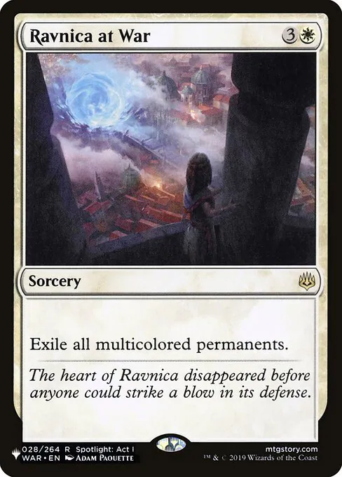 Ravnica at War, The List WAR-28, rare