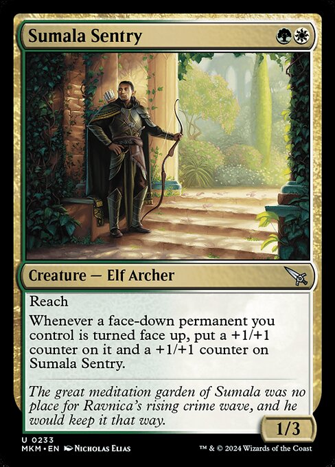 Sumala Sentry, Murders at Karlov Manor 233, uncommon