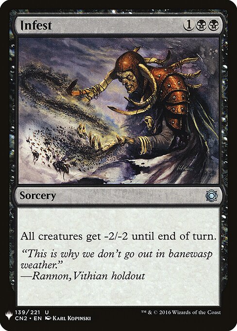 Infest, The List CN2-139, uncommon