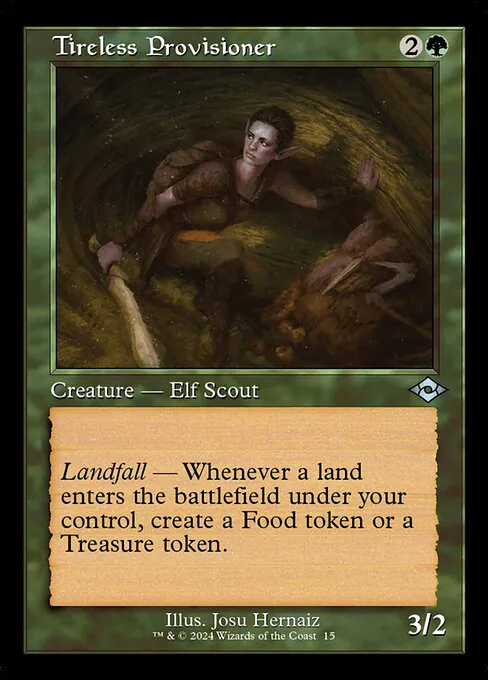 Tireless Provisioner, Modern Horizons 2 Timeshifts 15, uncommon