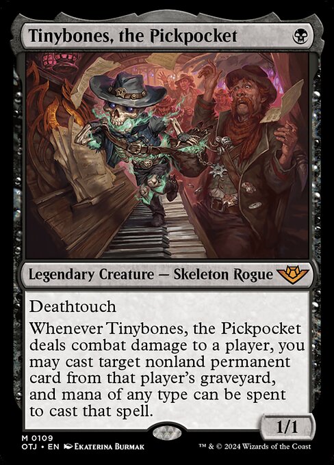 Tinybones, the Pickpocket, Outlaws of Thunder Junction 109, mythic