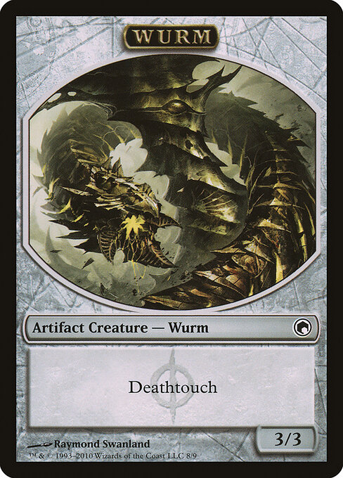 Wurm, Scars of Mirrodin Tokens 8, common