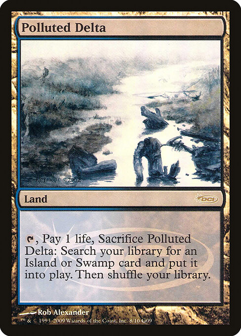 Polluted Delta, Judge Gift Cards 2009 8, rare