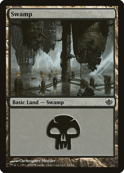 Swamp, Duel Decks: Garruk vs. Liliana 61, common