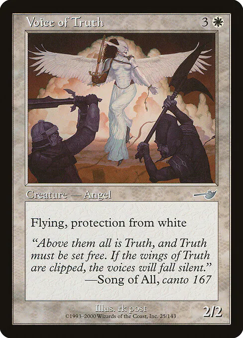 Voice of Truth, Nemesis 25, uncommon