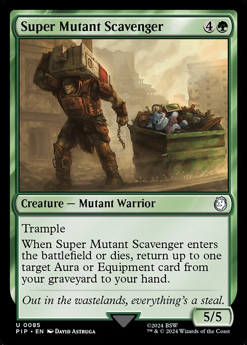 Super Mutant Scavenger, Fallout 85, uncommon
