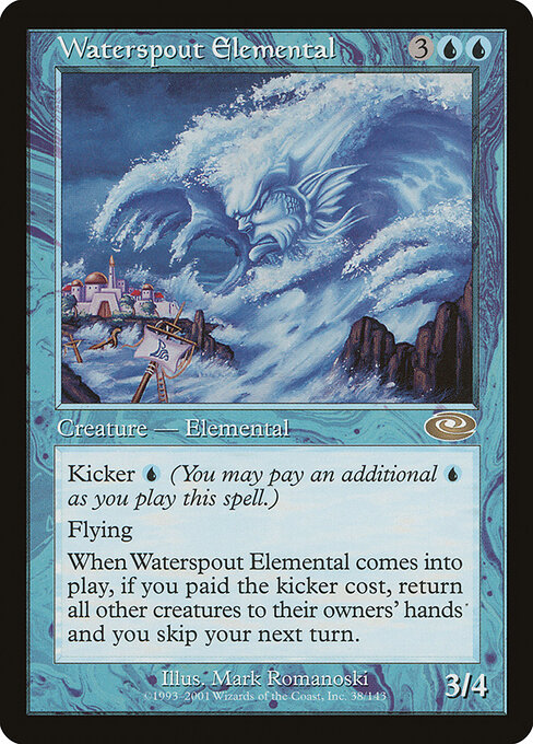 Waterspout Elemental, Planeshift 38, rare