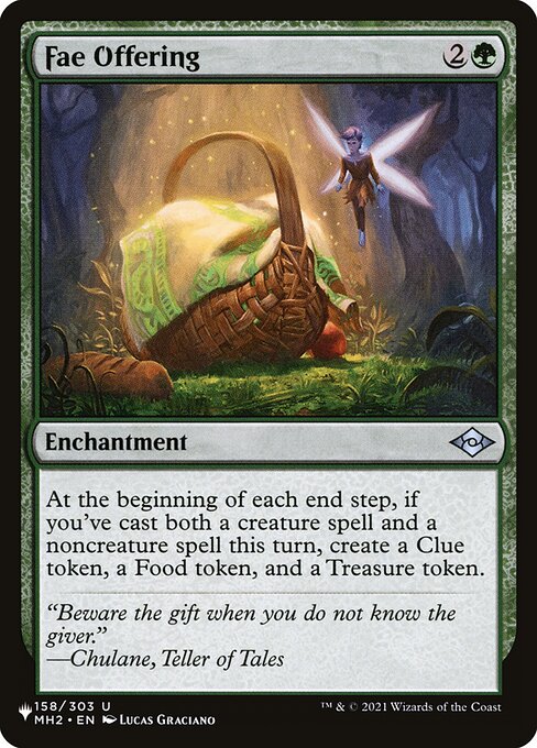 Fae Offering, The List MH2-158, uncommon