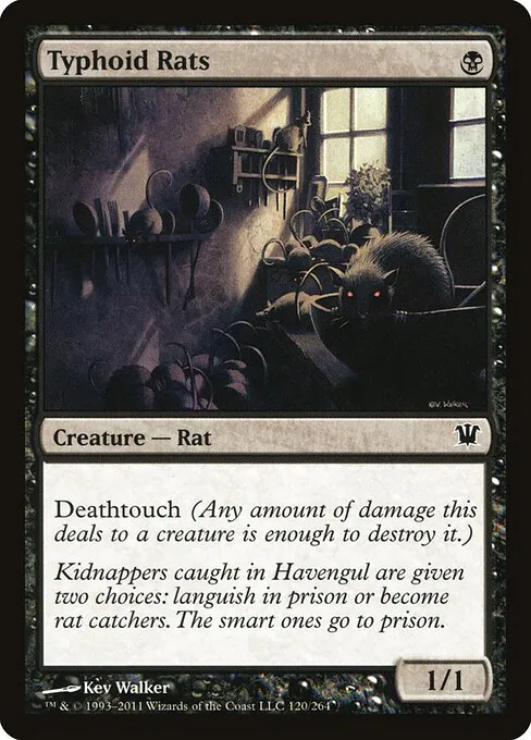 Typhoid Rats, Innistrad 120, common