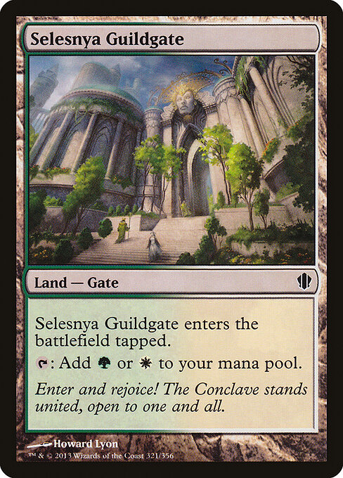 Selesnya Guildgate, Commander 2013 321, common