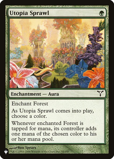 Utopia Sprawl, The List DIS-99, common