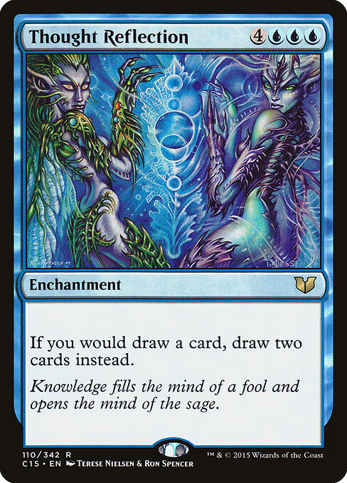 Thought Reflection, Commander 2015 110, rare