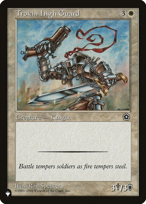 Trokin High Guard, The List P02-26, common