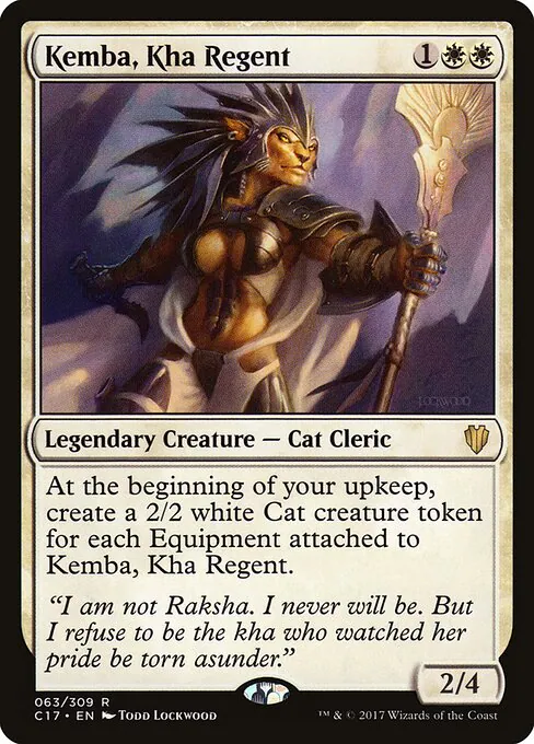 Kemba, Kha Regent, Commander 2017 63, rare
