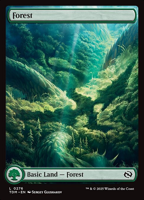 Forest, Tarkir: Dragonstorm 276, common