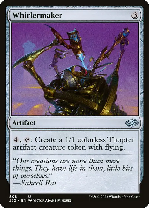 Whirlermaker, Jumpstart 2022 808, uncommon