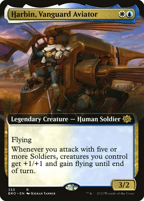 Harbin, Vanguard Aviator, The Brothers' War 355, rare