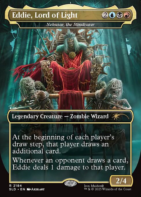 Nekusar, the Mindrazer, Secret Lair Drop 2184, rare