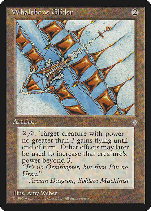 Whalebone Glider, Ice Age 349, uncommon