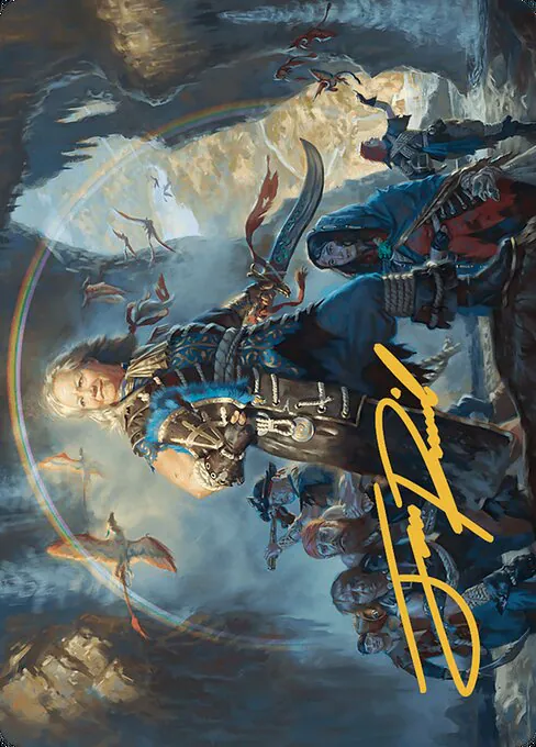 Admiral Brass, Unsinkable // Admiral Brass, Unsinkable, The Lost Caverns of Ixalan Art Series 69, common
