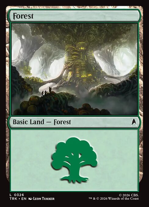 Forest, Star Trek 326, common