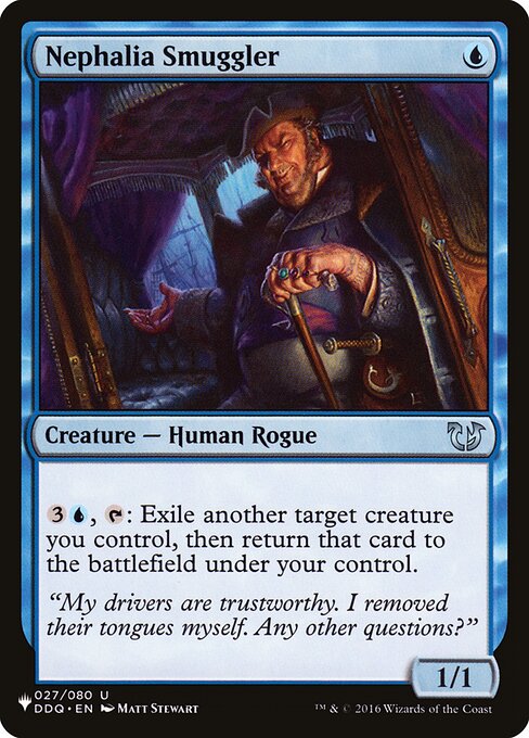 Nephalia Smuggler, The List DDQ-27, uncommon