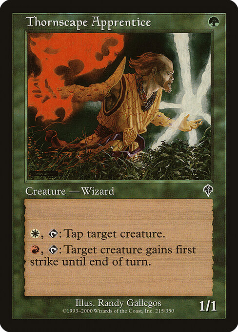 Thornscape Apprentice, Invasion 215, common