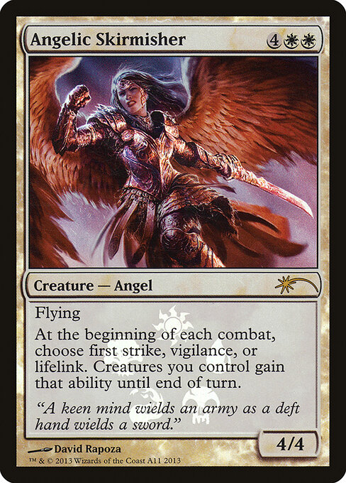 Angelic Skirmisher, Gatecrash Promos A11, rare