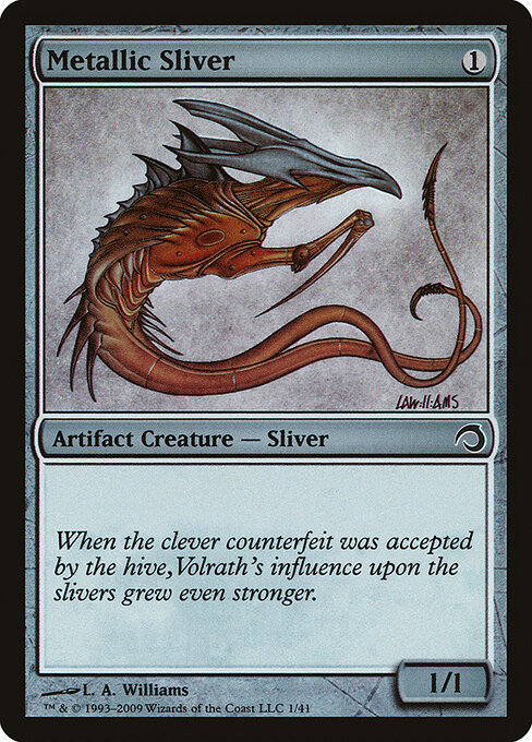 Metallic Sliver, Premium Deck Series: Slivers 1, common
