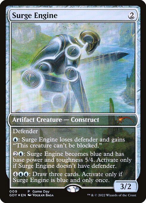 Surge Engine, Game Day Promos 9, mythic